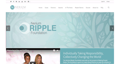 Desktop Screenshot of neriumripple.org
